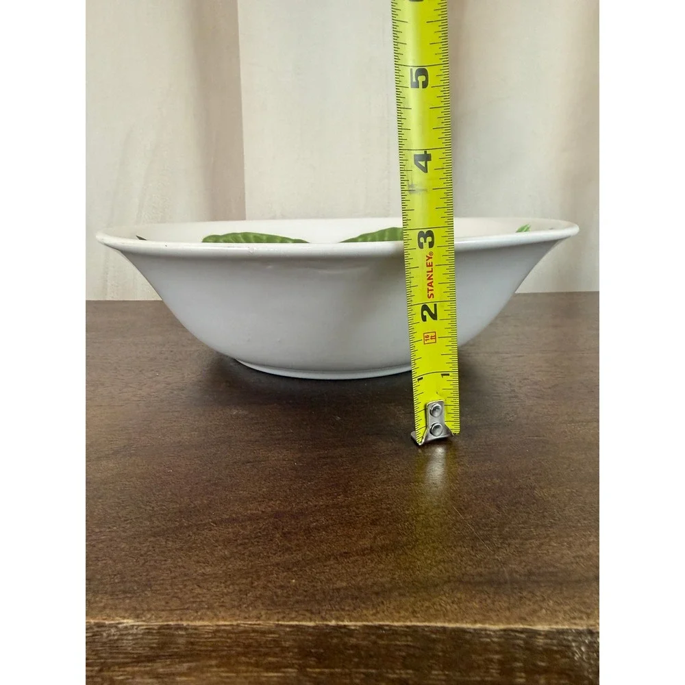 VTG Ironstone Hand Painted Vegetables Large 10